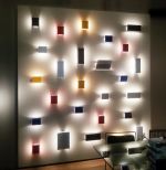 APPLIQUE À VOLET PIVOTANT DOUBLE LED